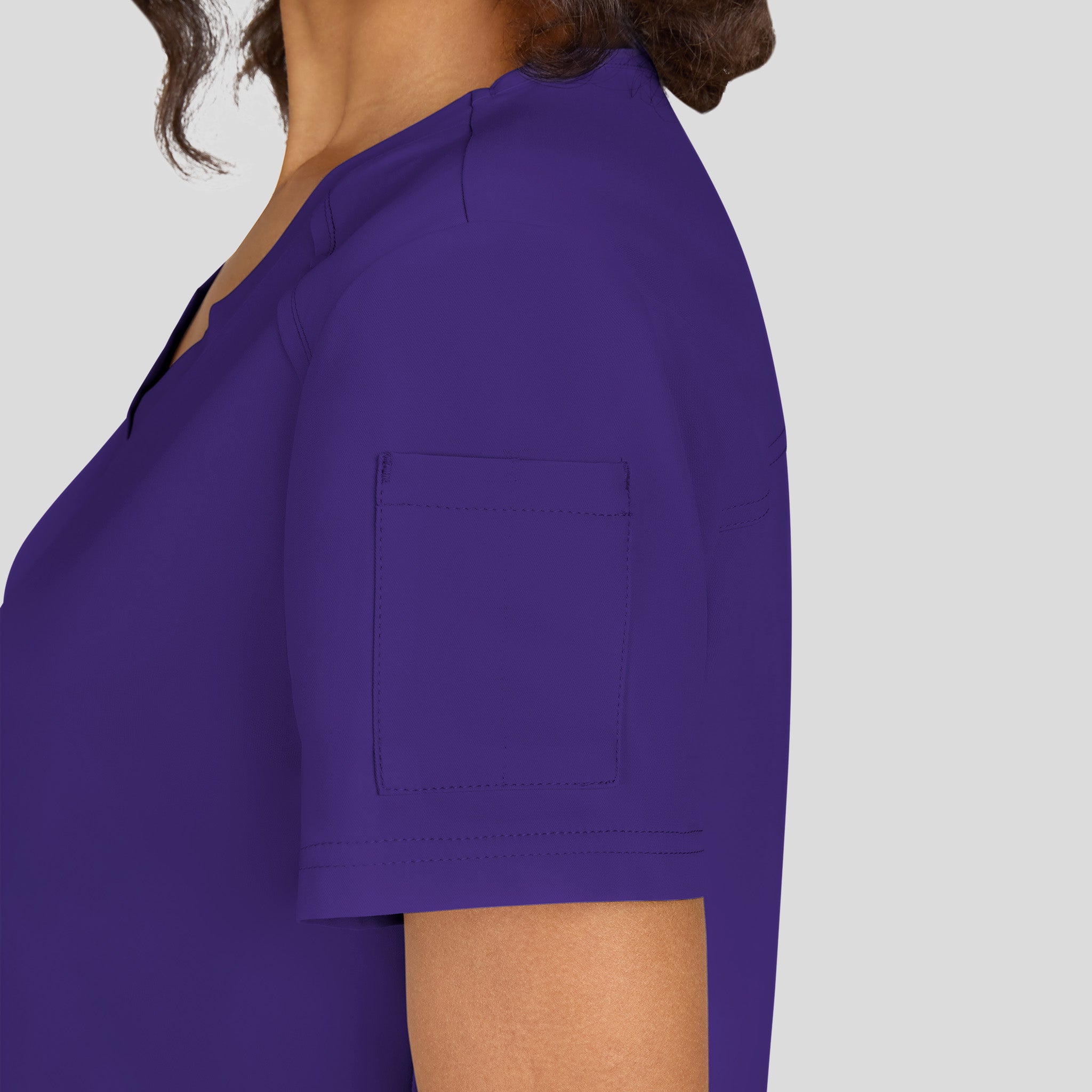 Cardi Top | Grape