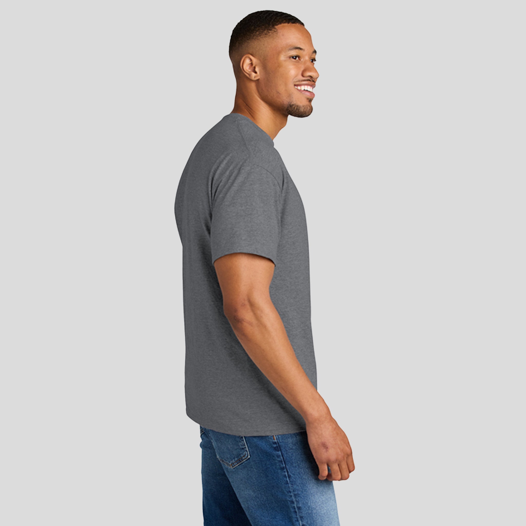 Gildanยฎ DryBlendยฎ 50 Cotton/50 Poly T-Shirt | Graphite Heather