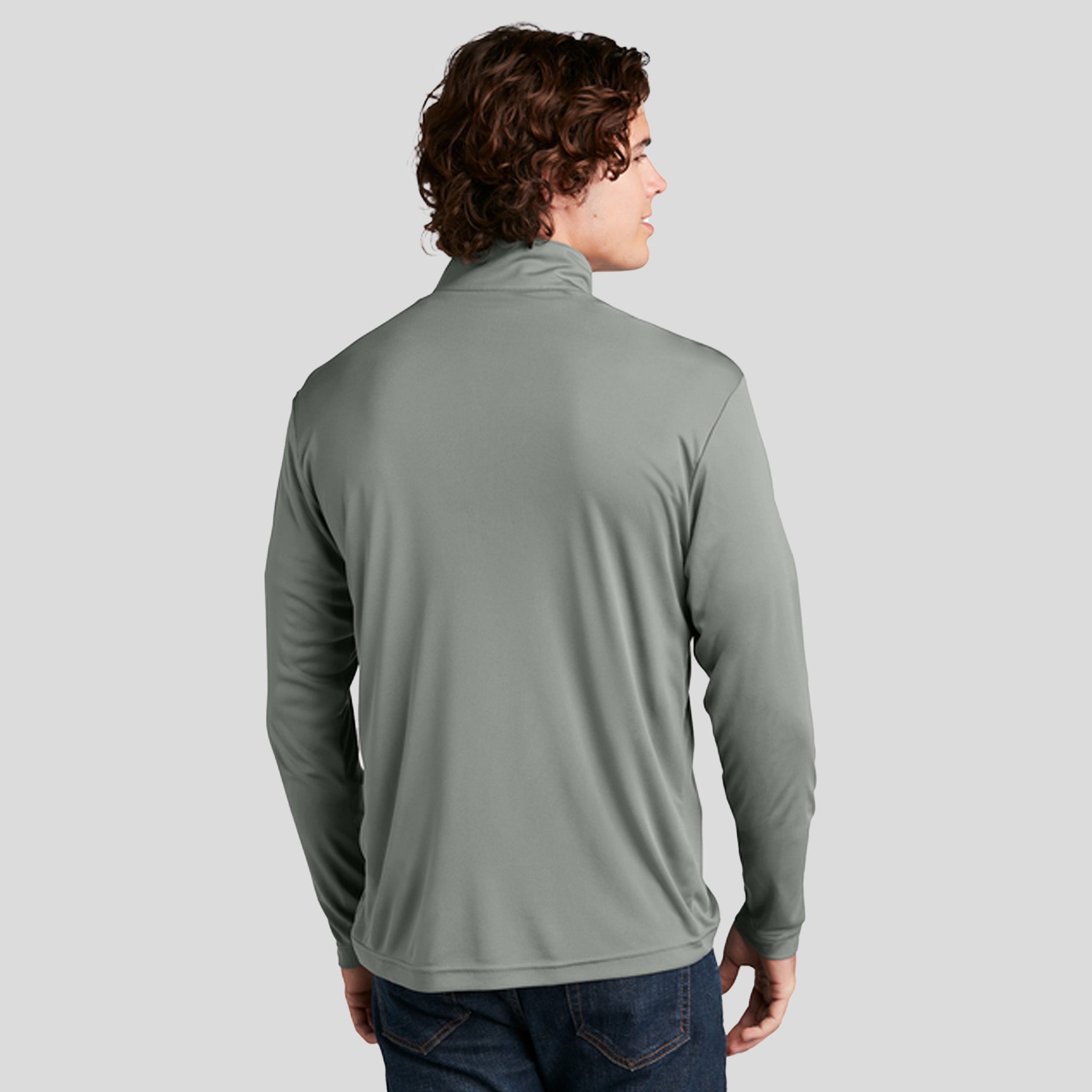 PosiChargeยฎ Competitorโข 1/4-Zip Pullover | Grey Concrete