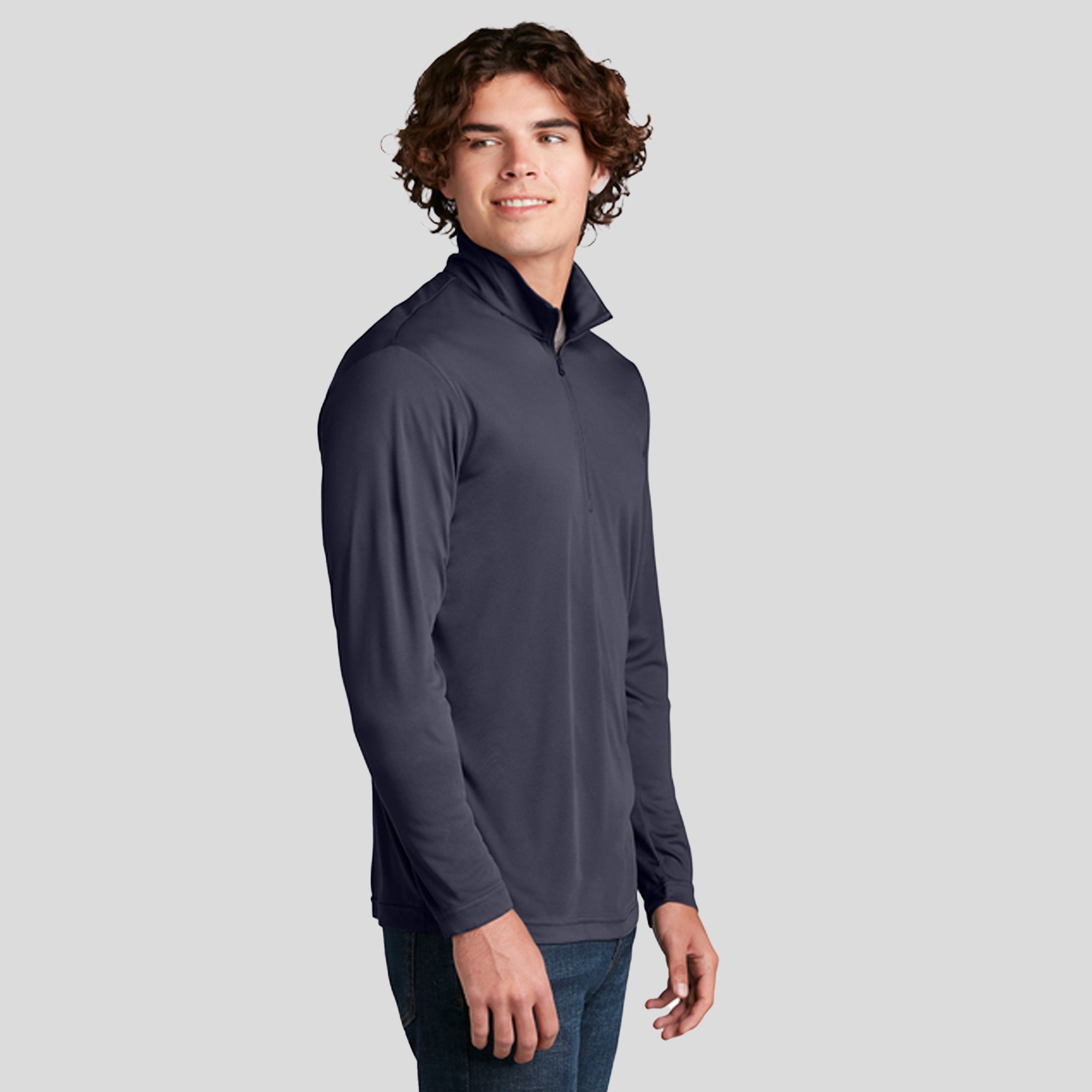 PosiChargeยฎ Competitorโข 1/4-Zip Pullover | Navy
