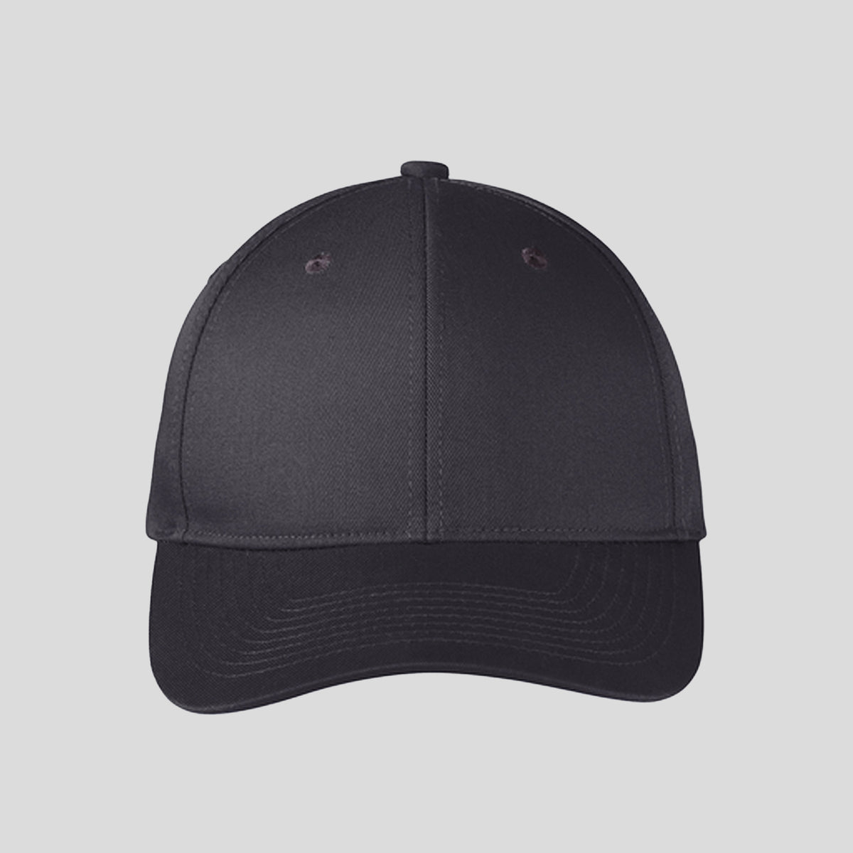Snapback Fine Twill Cap | Graphite
