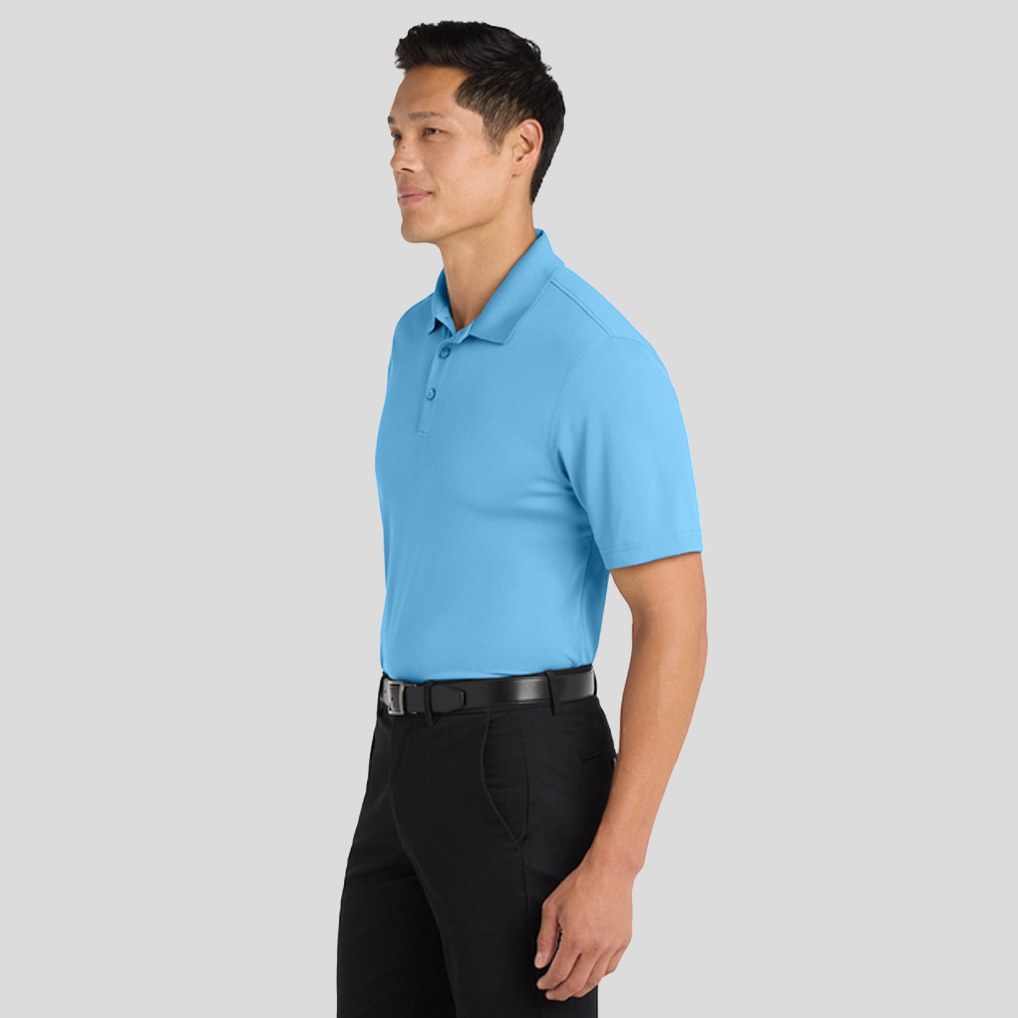 Dry Zoneยฎ UV Micro-Mesh Polo | Carolina Blue